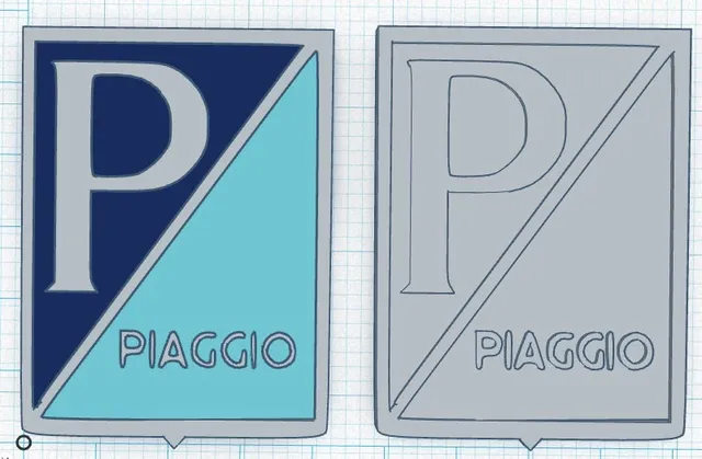 Piaggio 60" Logo