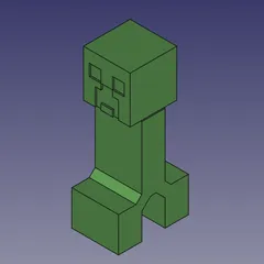 Minecraft Creeper Infinity Cube by FightTheFoo