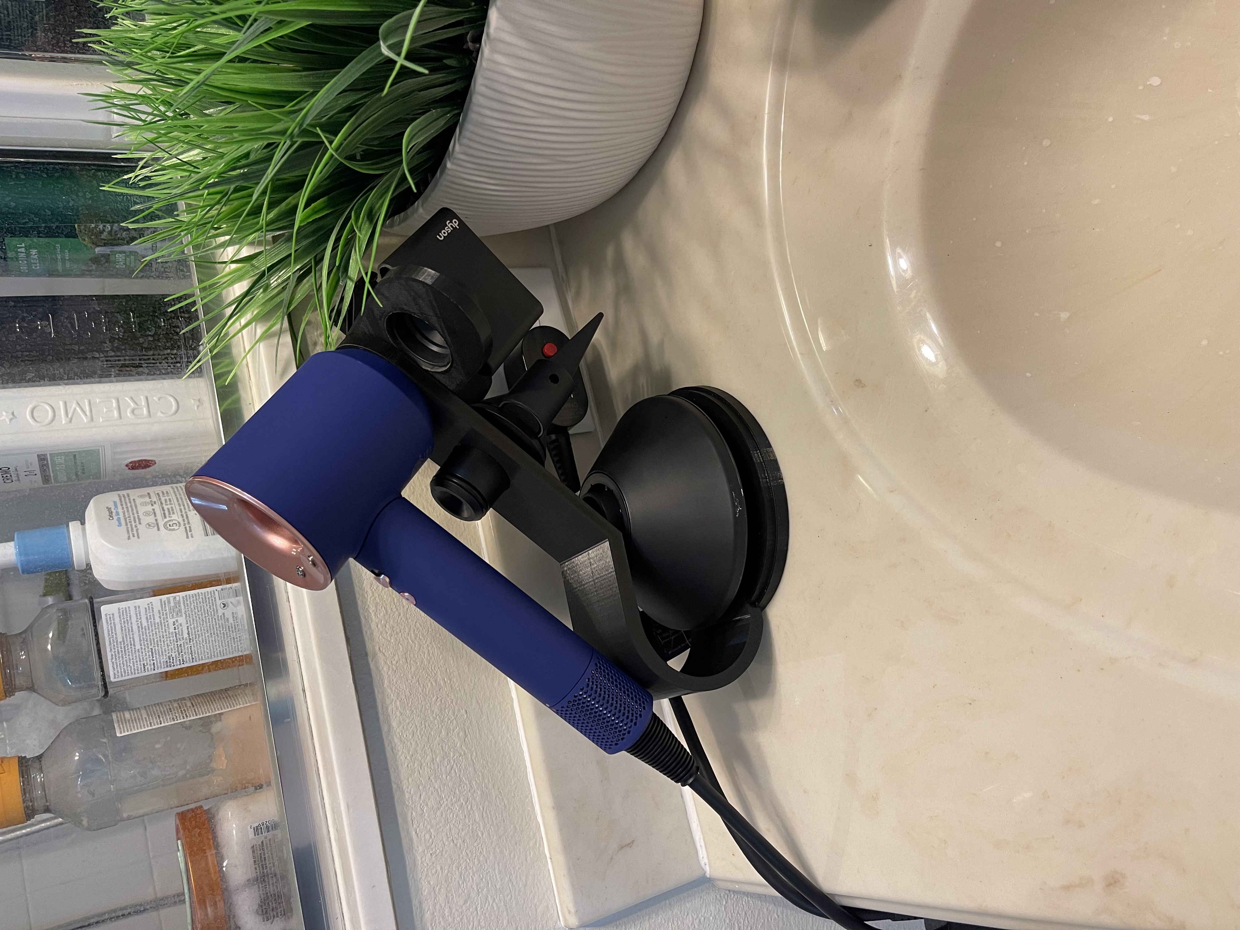 Dyson Hair dryer stand attachment by Makes_by_Jake, Download free STL  model