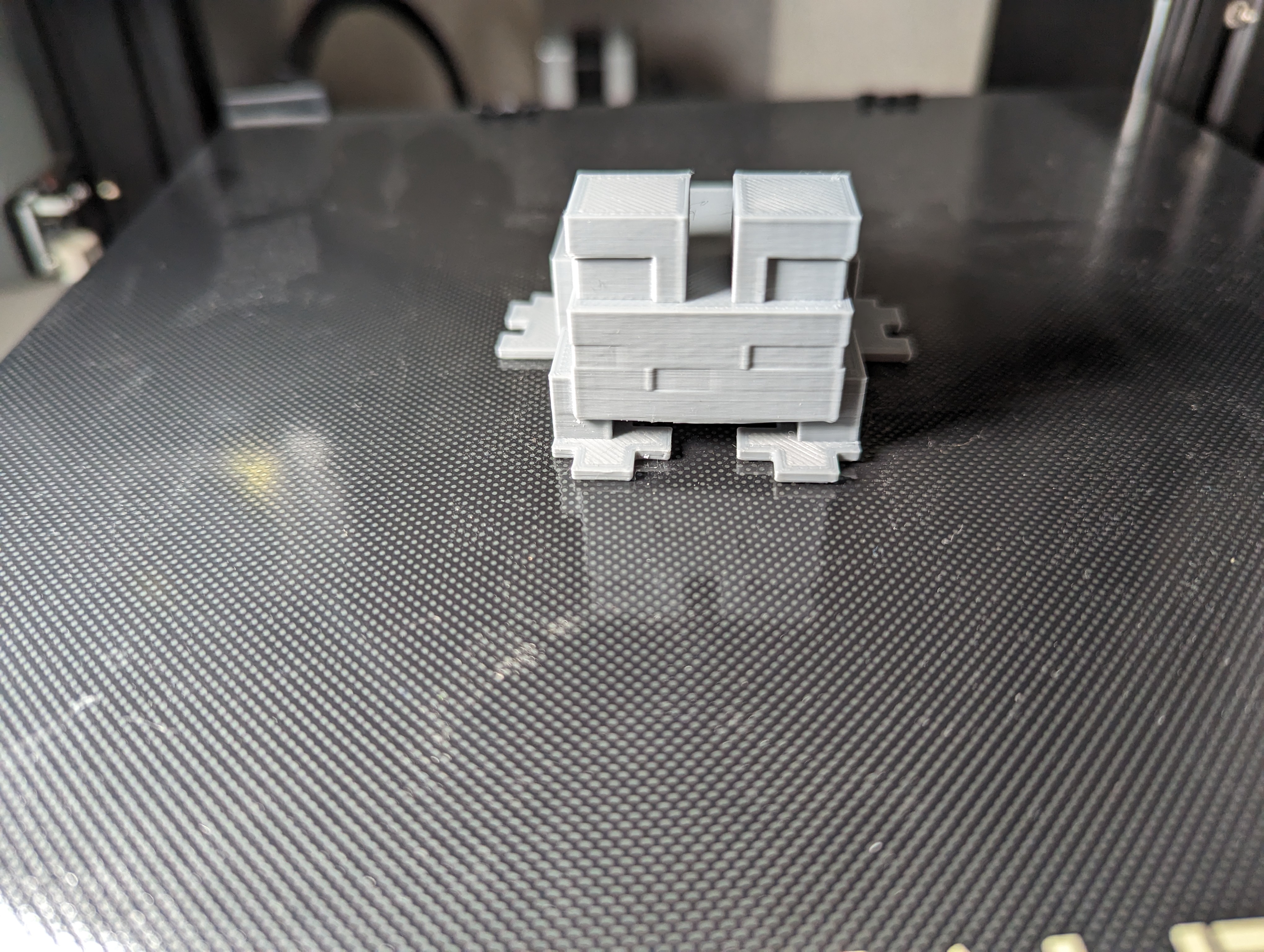 Miniatura 3 do modelo 3D Minecraft Frog