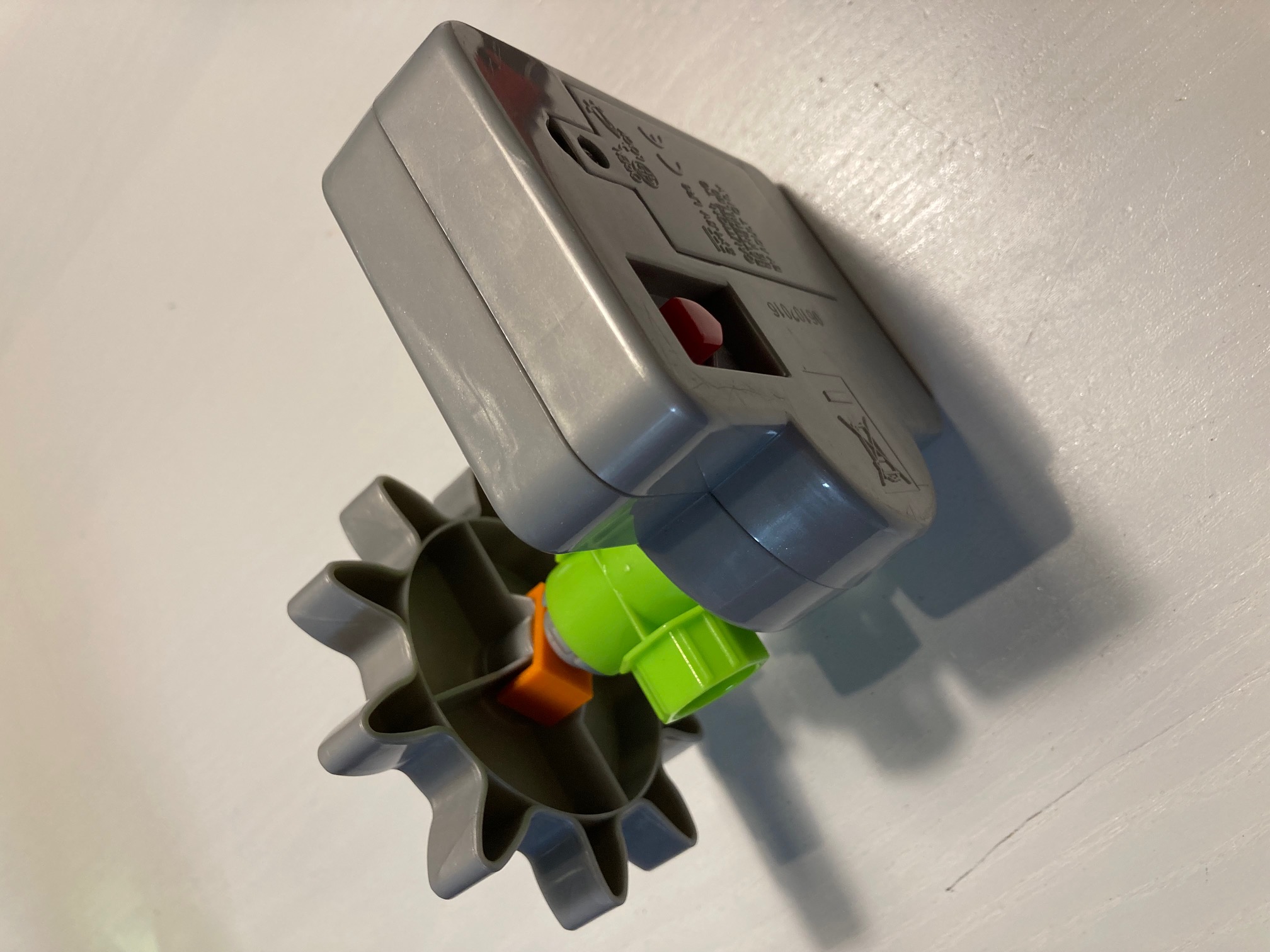 Axis for motor of Discovery marble race