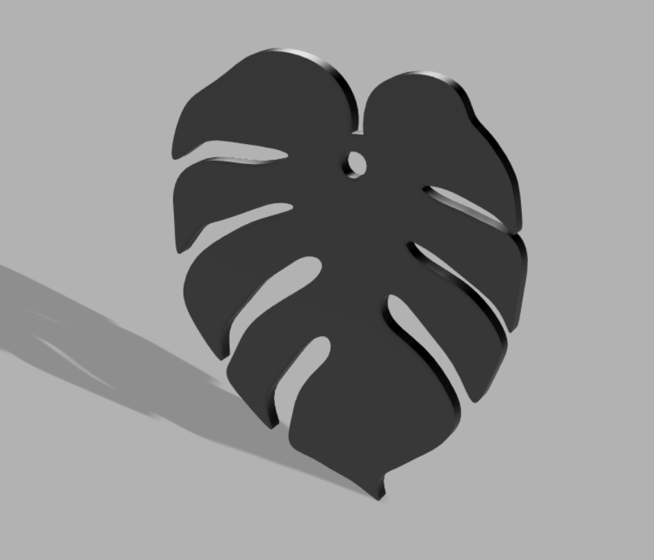 Leaf earring