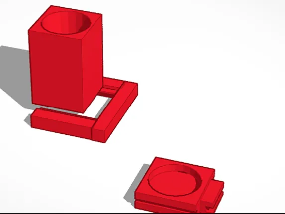 unfinished tea bag dispenser