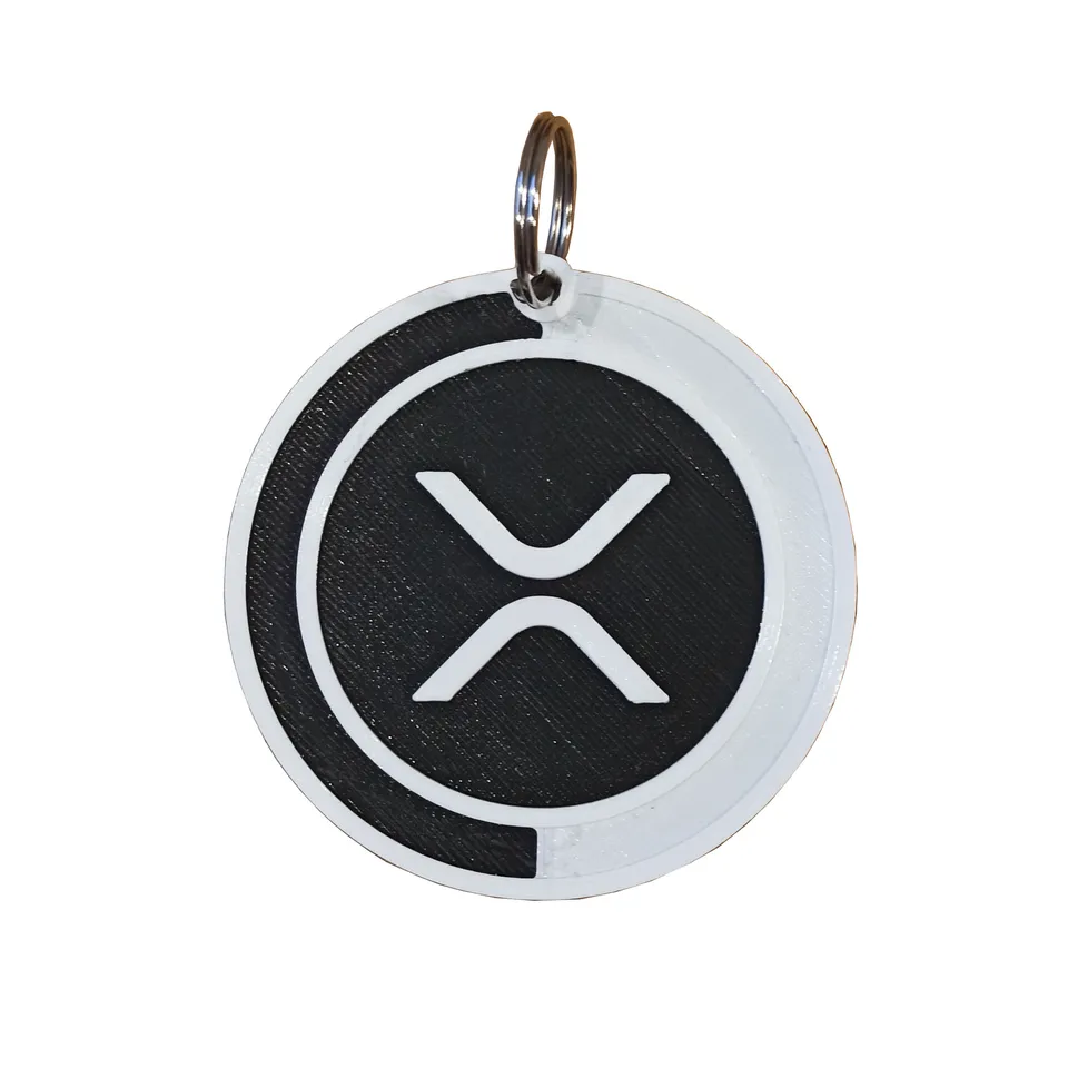 Two Sided Crypto Keychain s BTC ETH BNB XRP DOGE LTC by Qunie | Download  free STL model | Printables.com