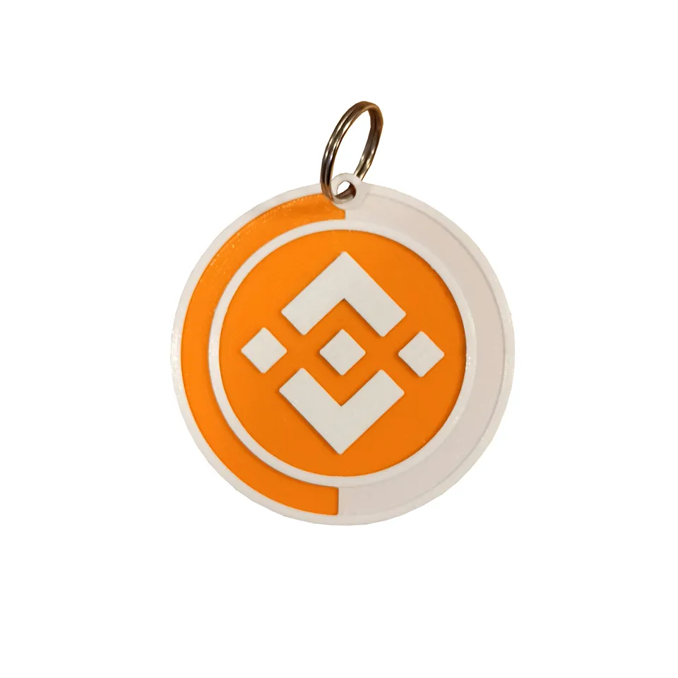 Two Sided Crypto Keychain s BTC ETH BNB XRP DOGE LTC by Qunie | Download  free STL model | Printables.com