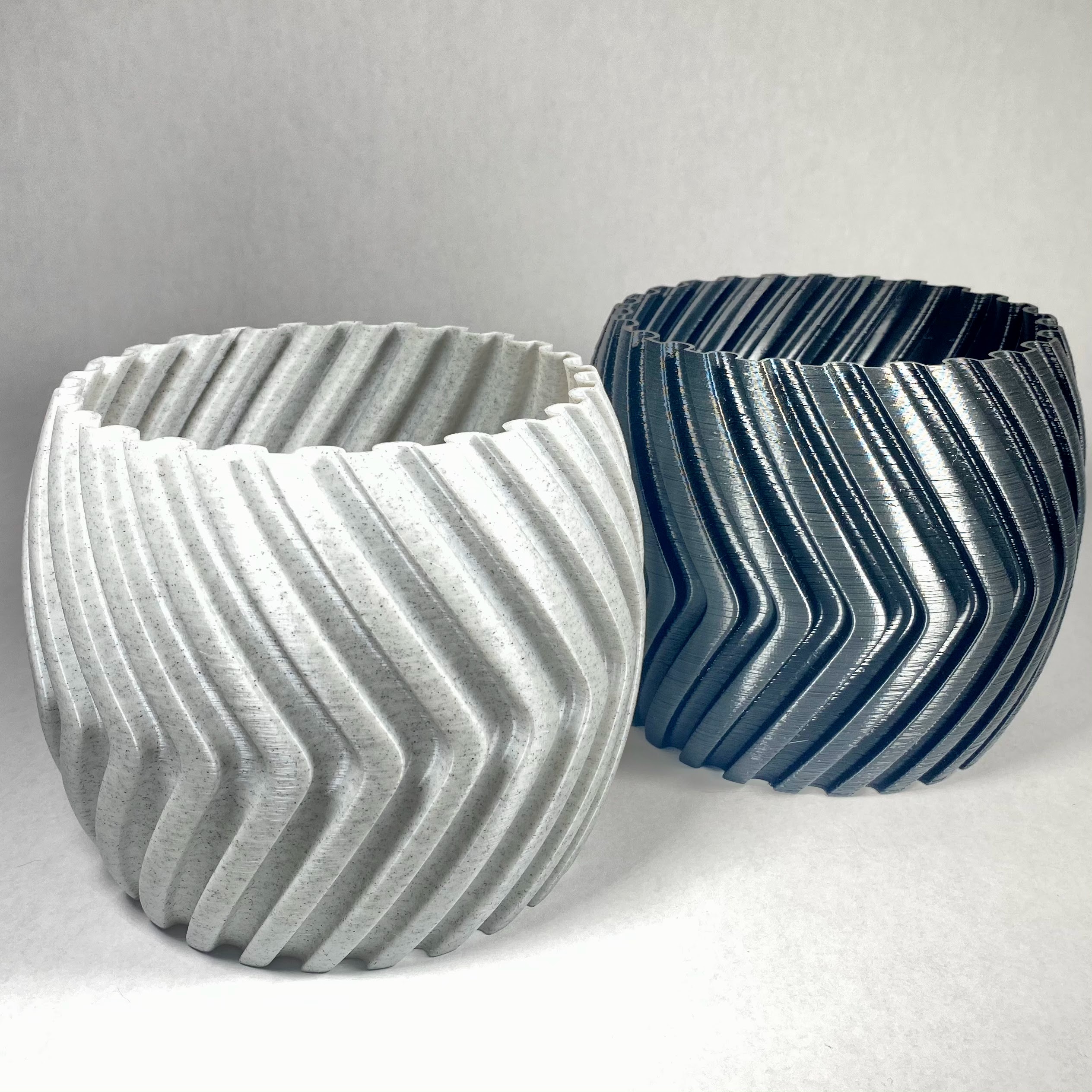 Miniatura 6 do modelo 3D Zig Zag Planters