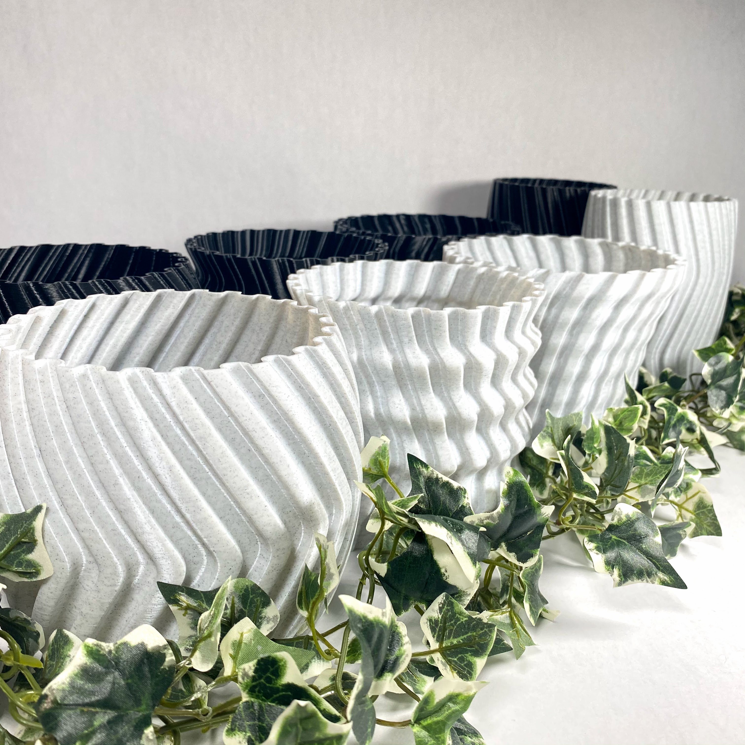 Zig Zag Planters