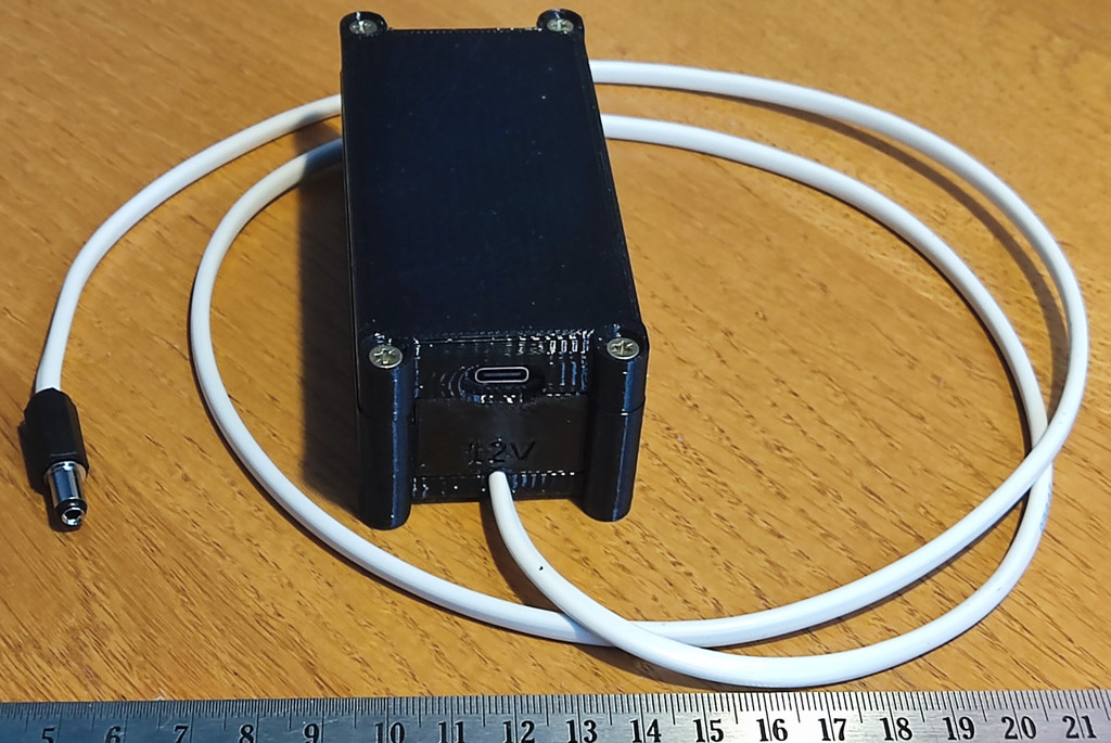 DC UPS (5V, 9V, 12V) based on LX-2BUPS module