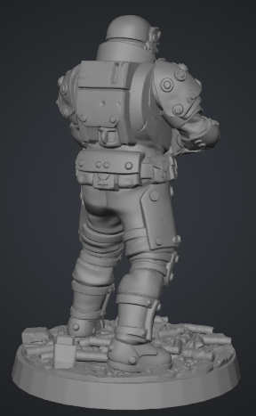 Tabletop Junker Warrior — miniatura 2