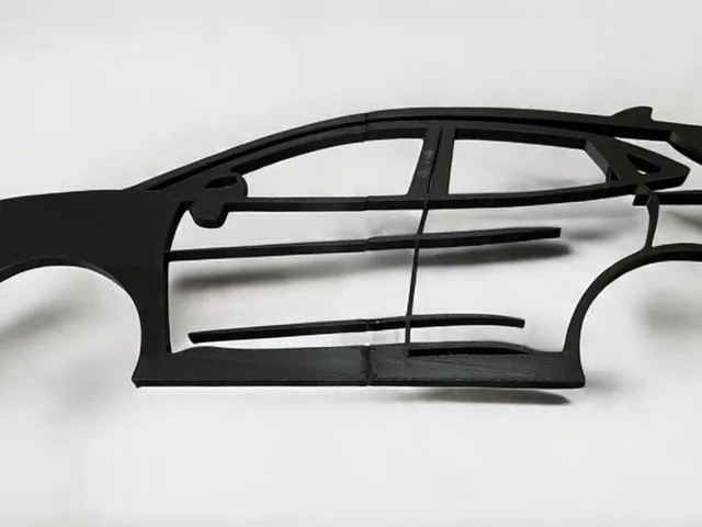 Ford Puma – Silhouette da parete