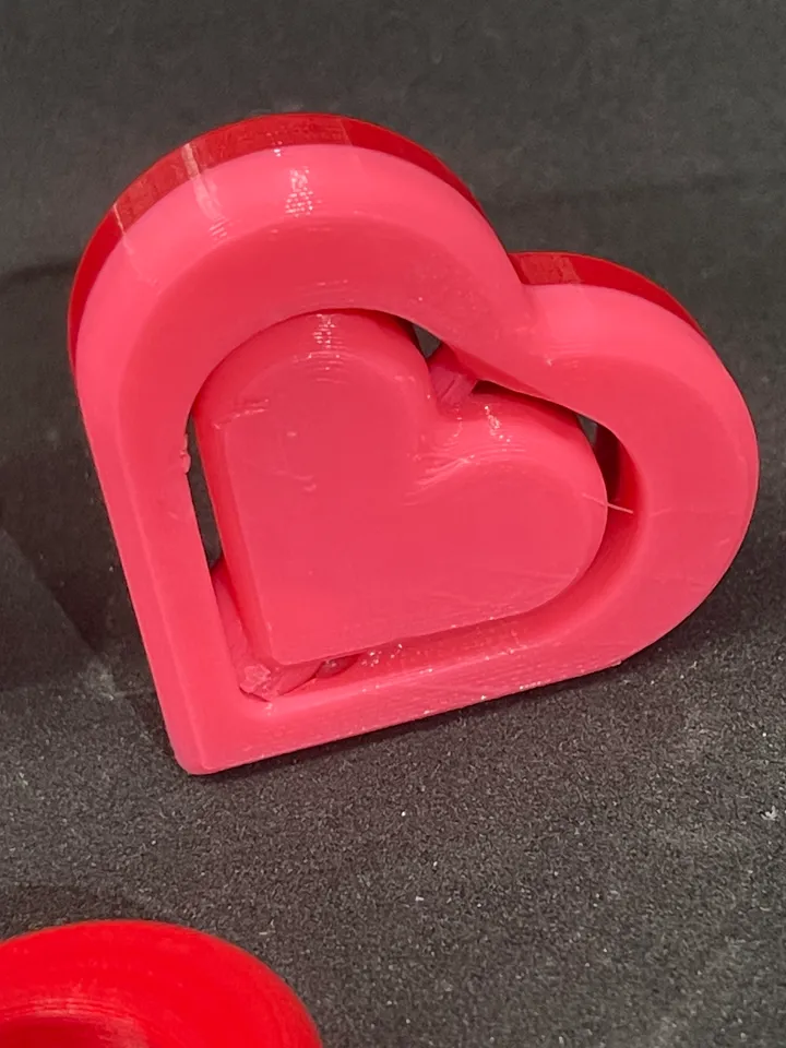 Heart Spinning Pencil Topper No Words by AlkeshOne | Download free STL ...
