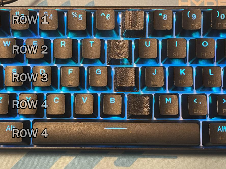 Miniatura 5 do modelo 3D Keycap set