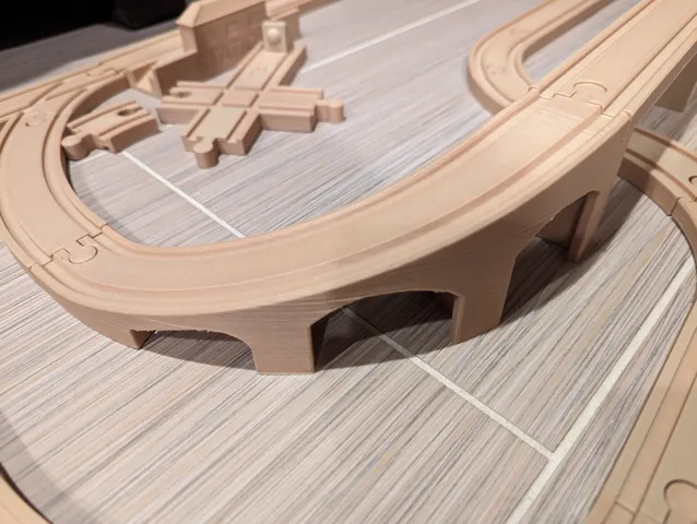 Upright Print Brio 90 Degree Bridge Ramp
