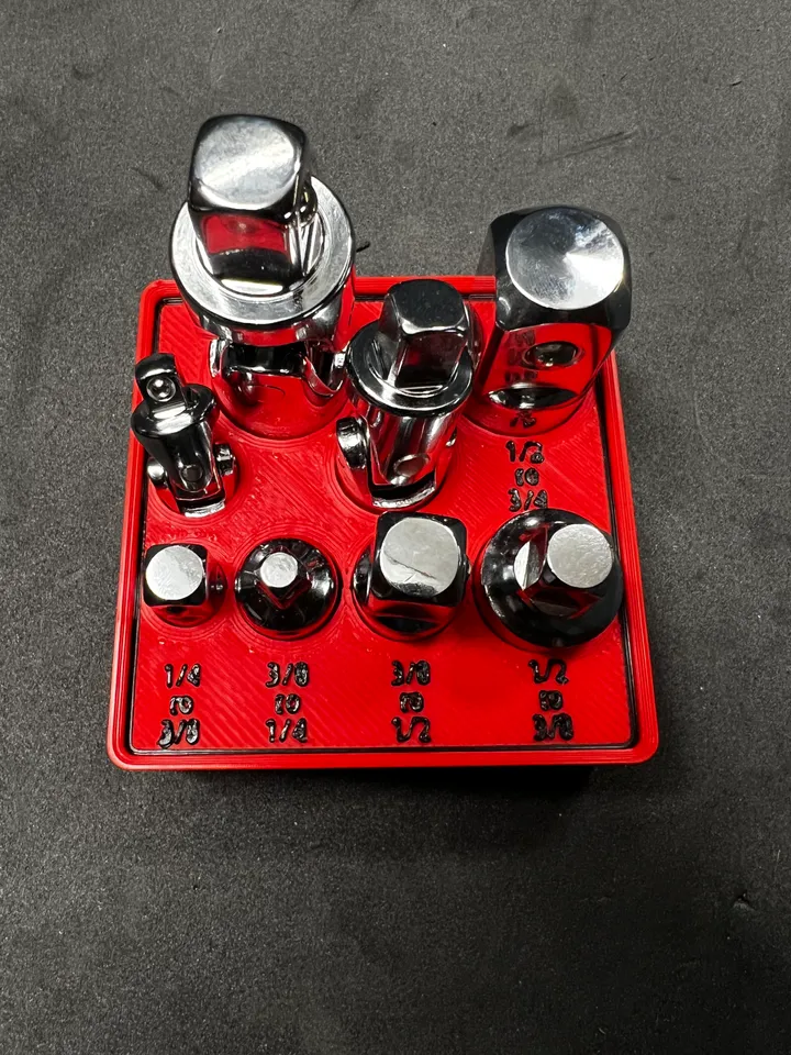 Gridfinty Socket Adapters and Universal Joints Holder by Omar Bakhsh ...