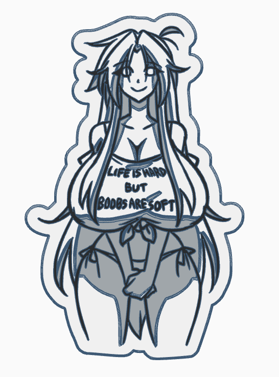Life is Hard But Boobs are Soft