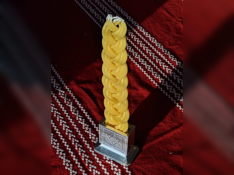 Havdallah Candle Holder
