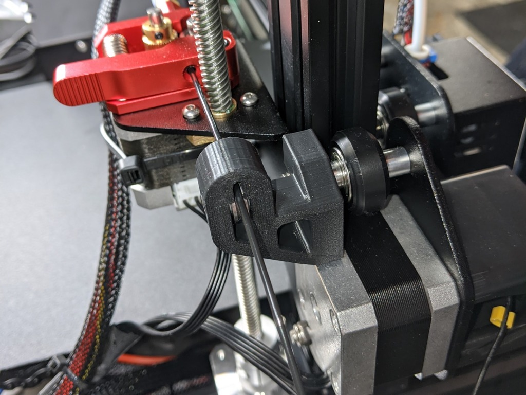 Ender 3 lower filament guide for 604 bearing by Zan Hecht Download