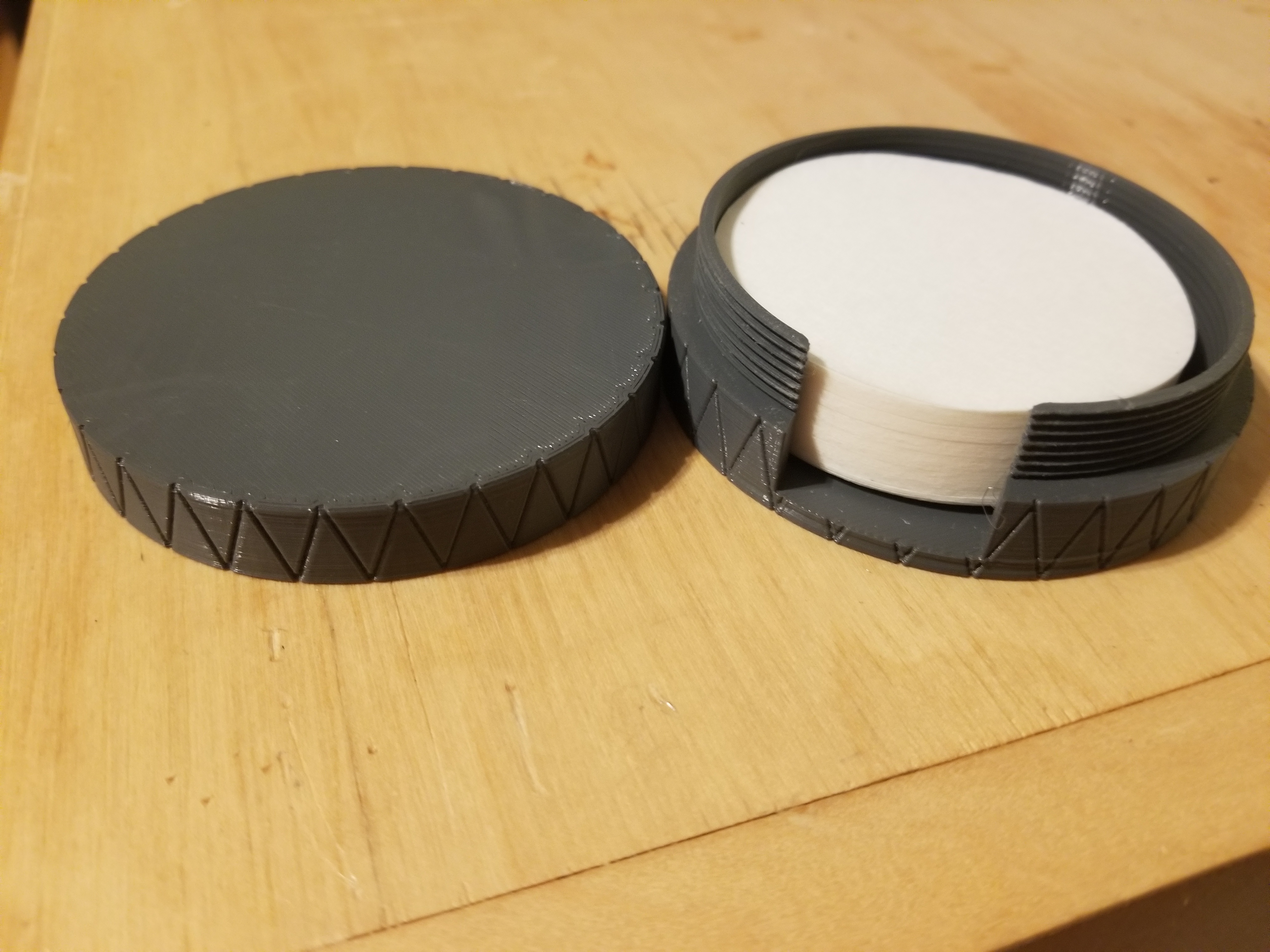 Aeropress filter travel case