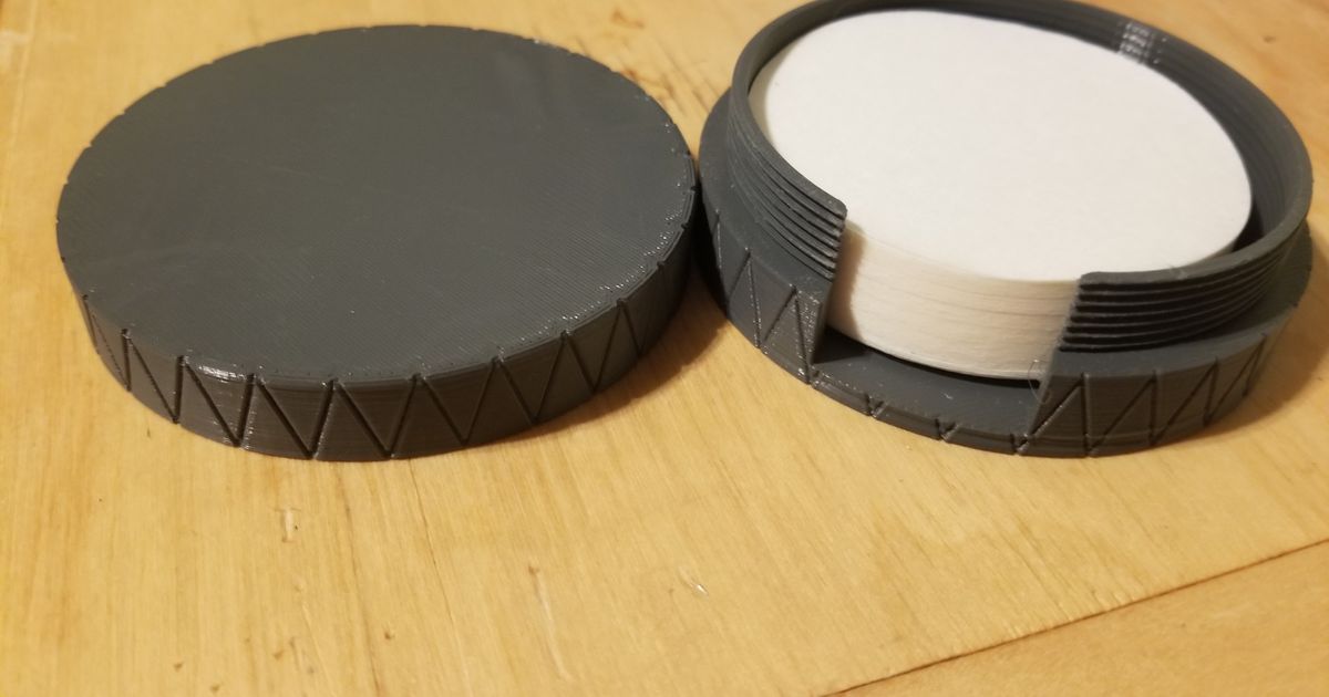 Aeropress filter travel case by Logann Download free STL model