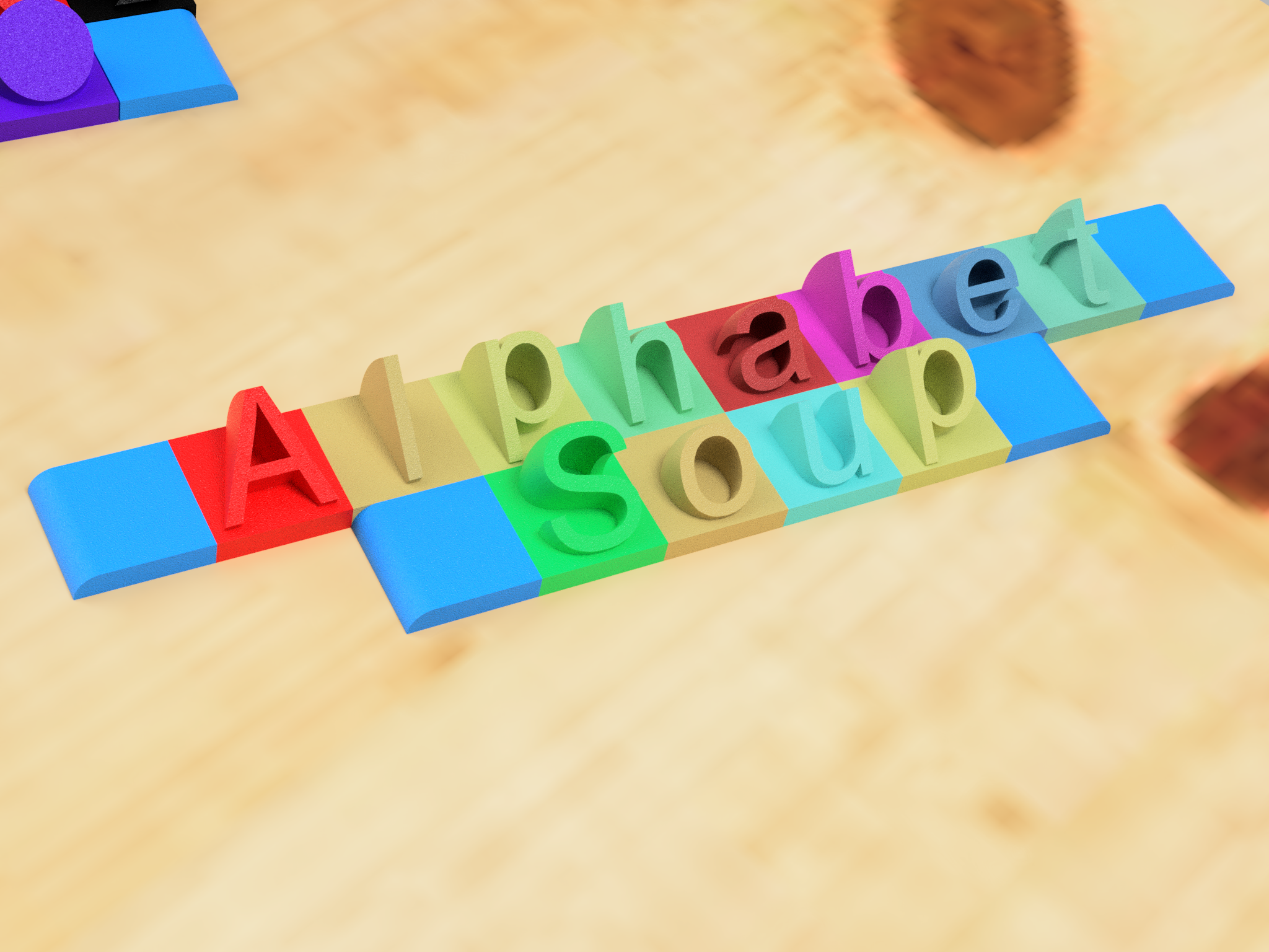 Lego compatible letters for building your Valentine's Day message by ...