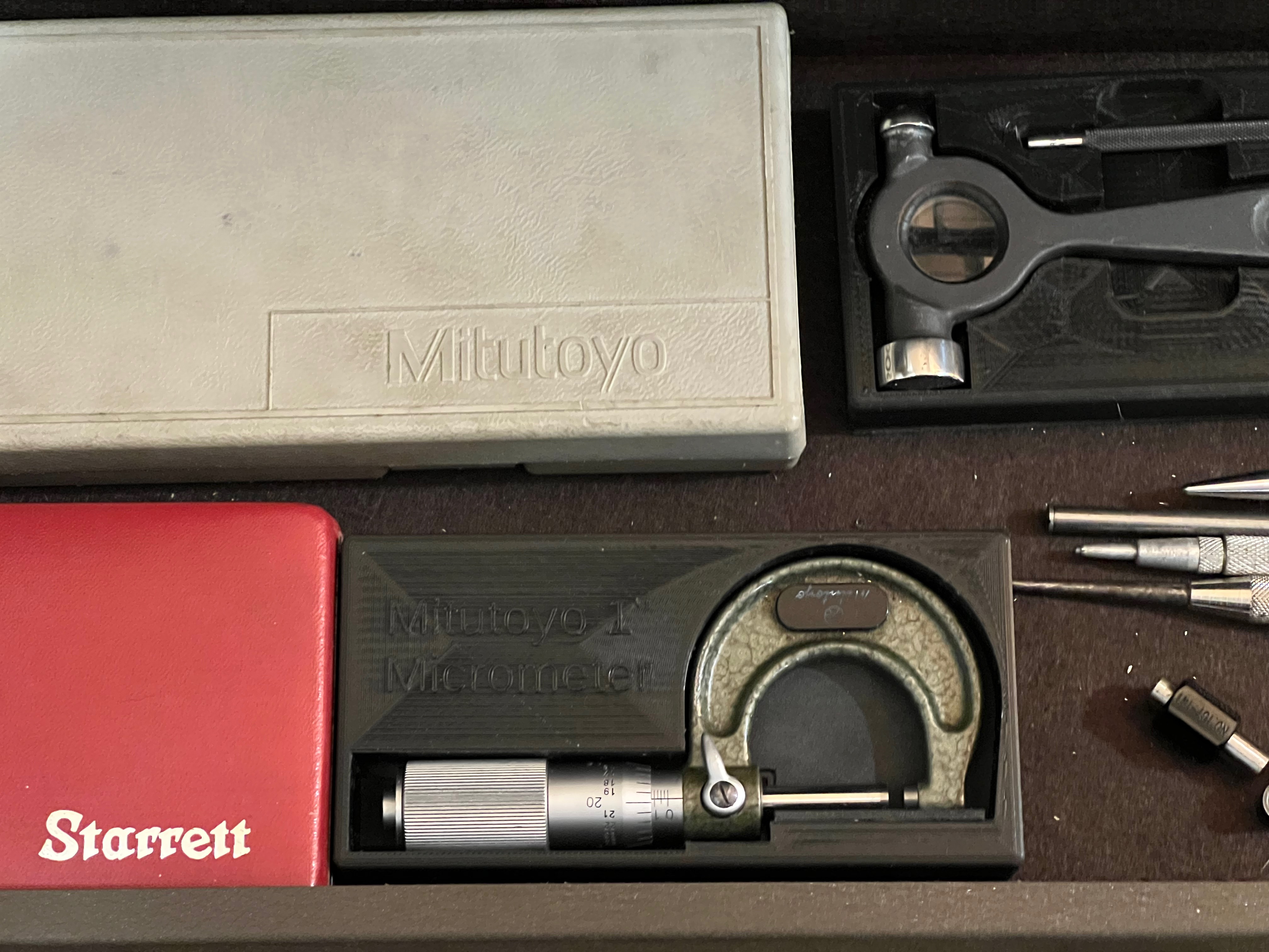 Mitutoyo 1" Micrometer Case — miniatura 2