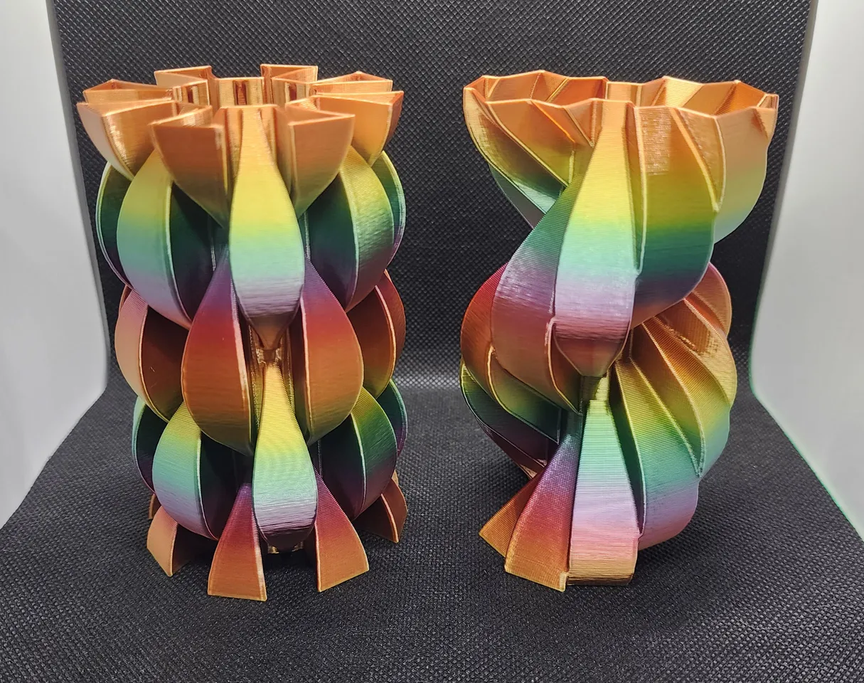 ᛥ Ribbon Spiral Vase Collection ᛥ by Triple G Workshop | Download free ...