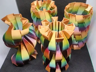 ᛥ Ribbon Spiral Vase Collection ᛥ by Triple G Workshop | Download free ...