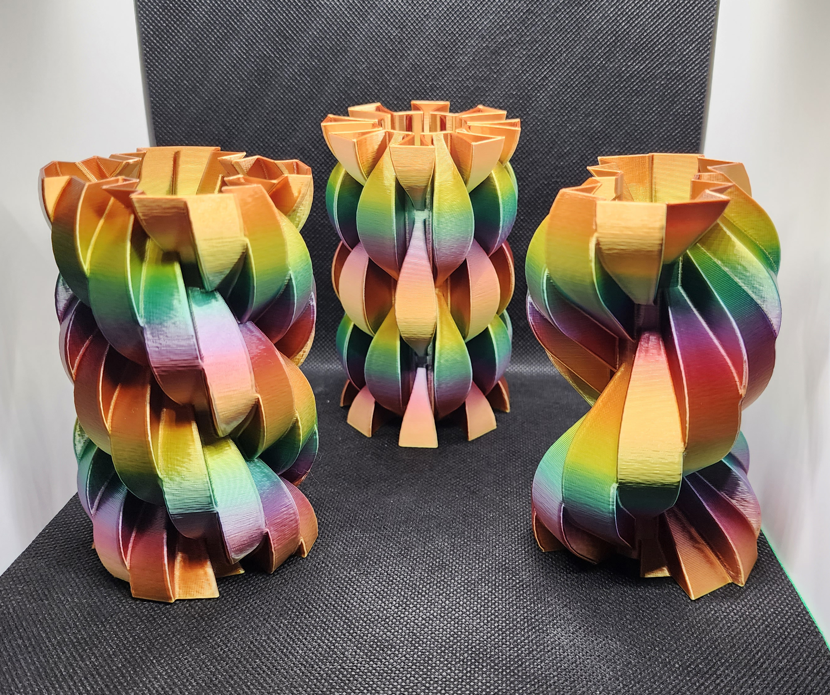 ᛥ Ribbon Spiral Vase Collection ᛥ by Triple G Workshop | Download free STL model | Printables.com