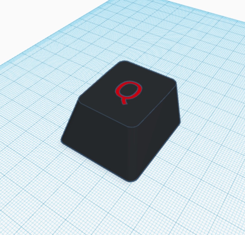 Editable Key Cap