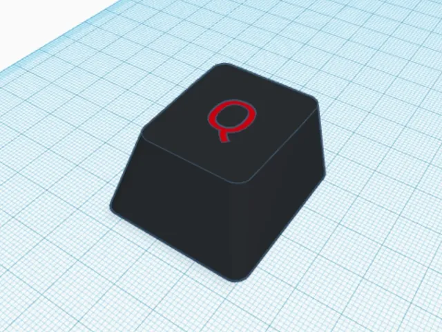 Editable Key Cap