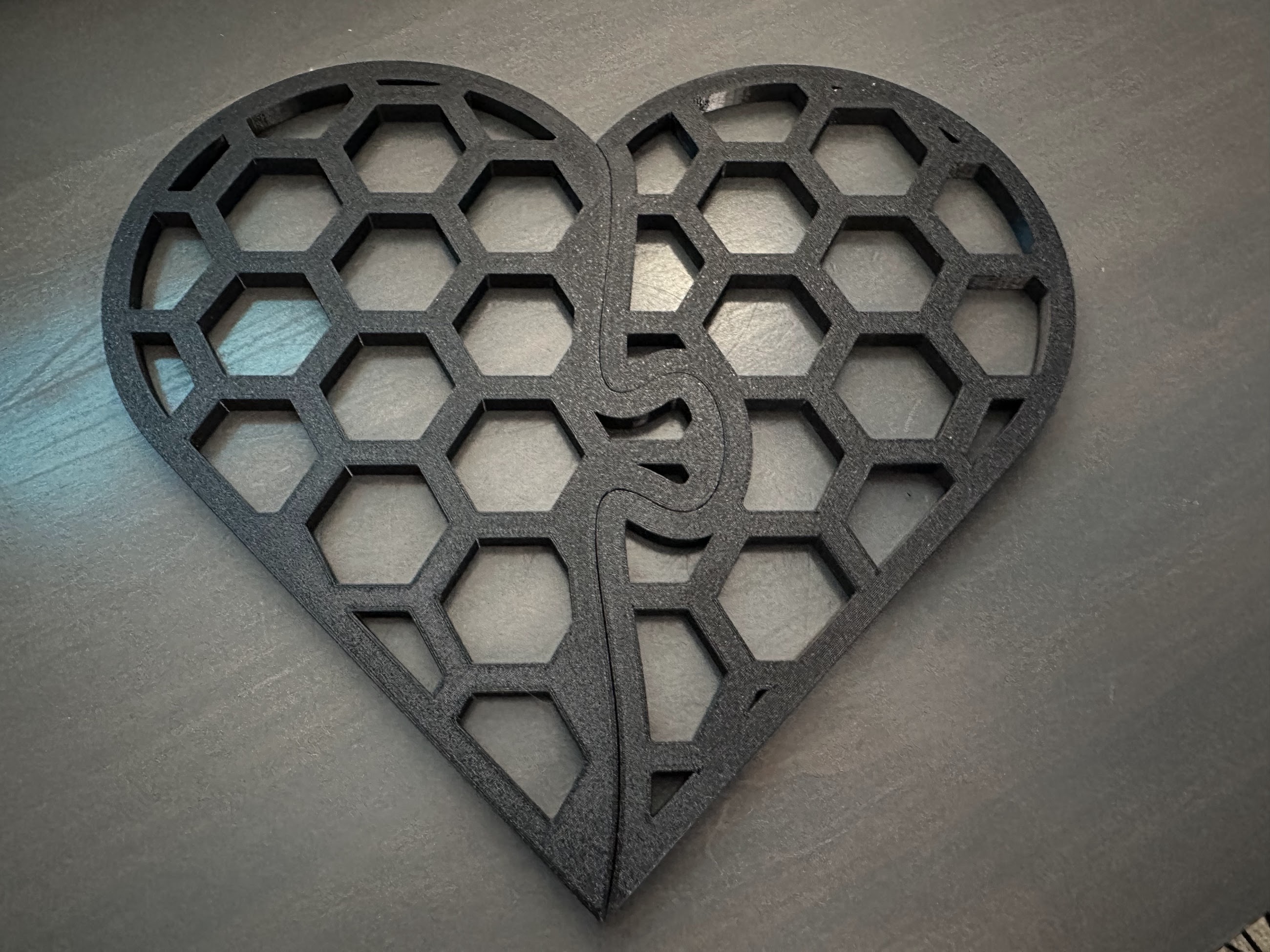 Heart puzzle piece router template by Jeremy Download free STL model Heart puzzle piece router template by Jeremy Download free STL model