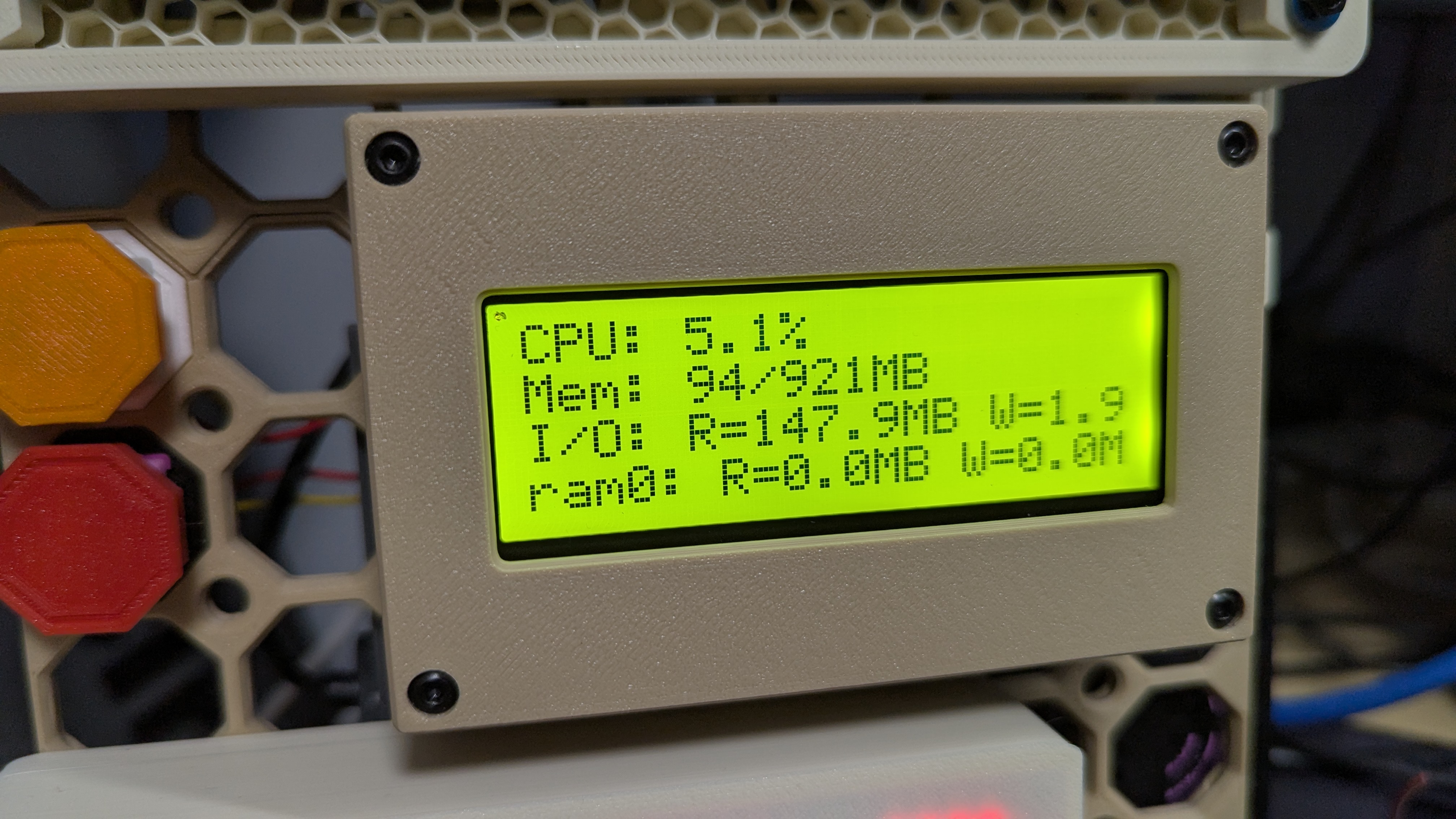 LCD2004 Enclosure for Multiboard/Multiconnect