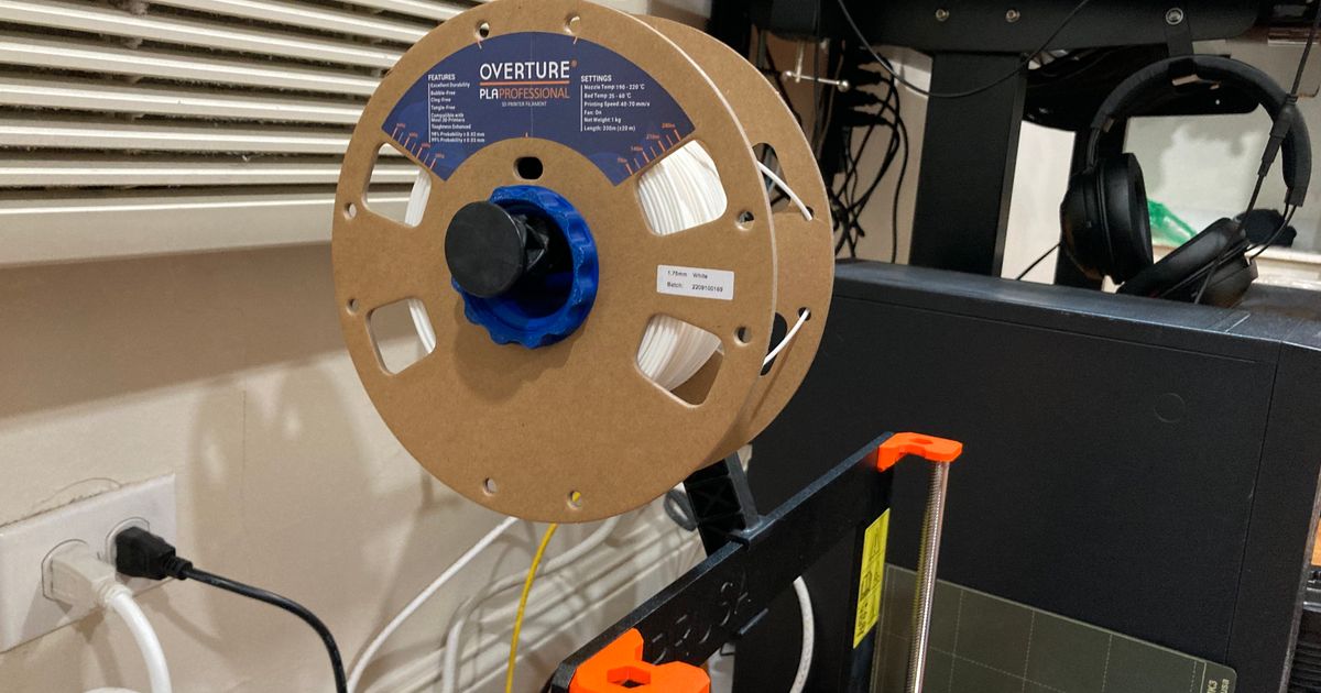 Filament Spool Insert For Polymaker And Overture Spools By Cclavelli Download Free Stl Model 5380