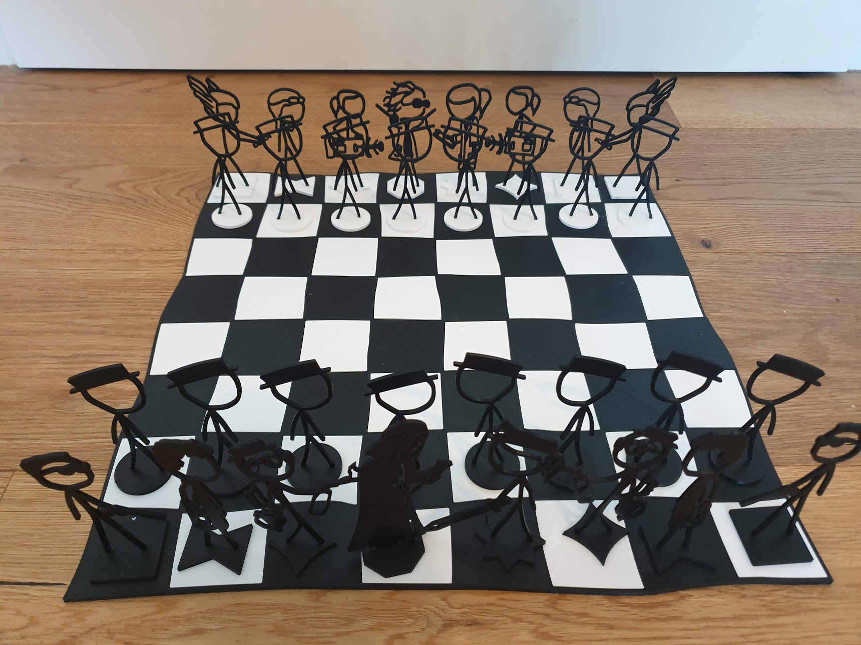 xkcd chess by JohnOldman Download free STL model