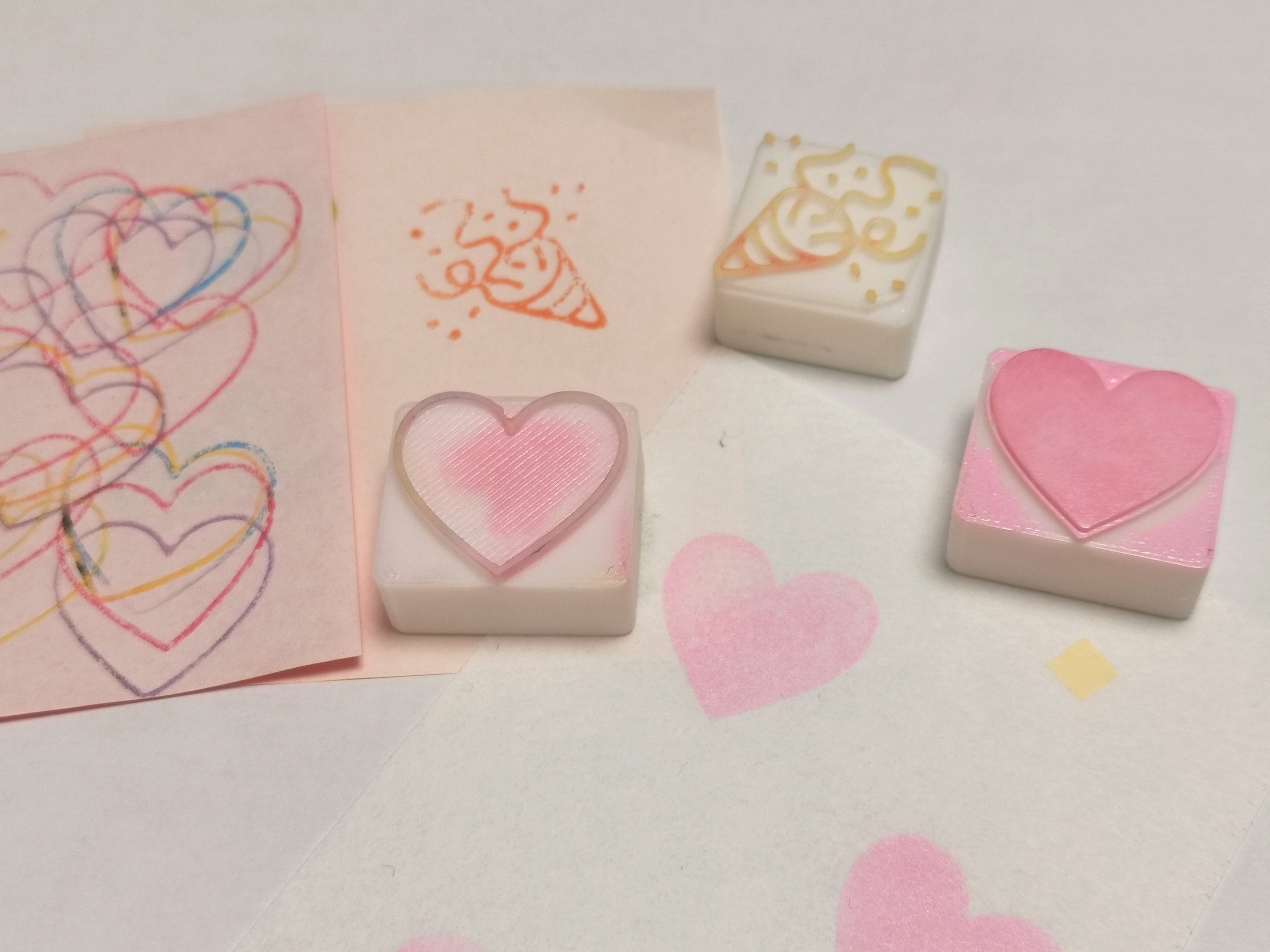 Noto Emoji stamps (symbols for celebration)