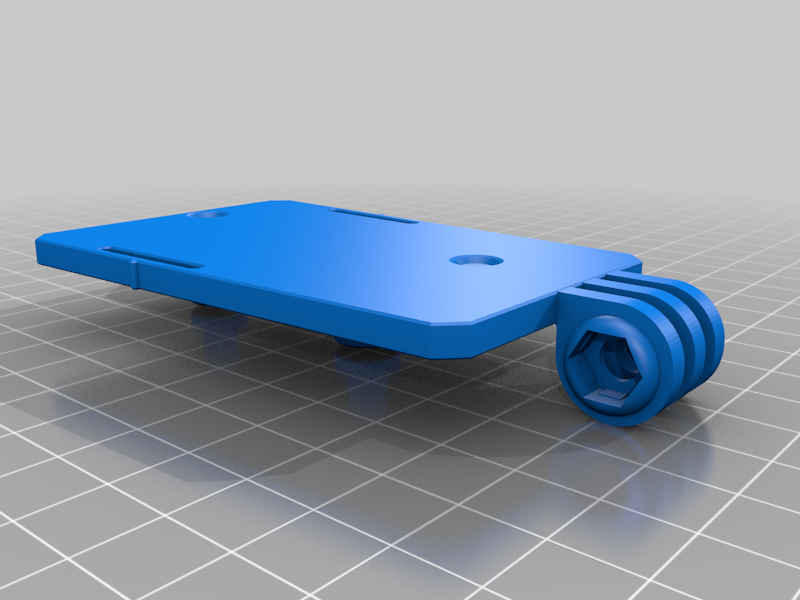 Ender3_V2_S1_LCD_stand_GoPro_mount by Penguin_holic | Download free STL ...