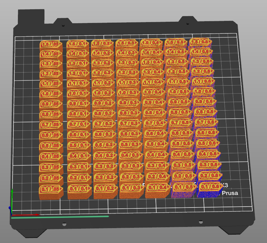 Fuzzy Skin Test Blocks - Prusa Compatible