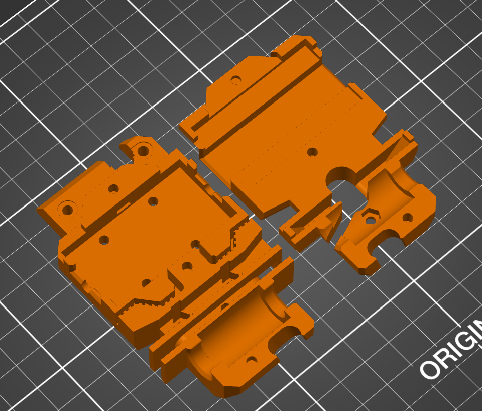 Carriage for cpc linear rails 3D model thumbnail