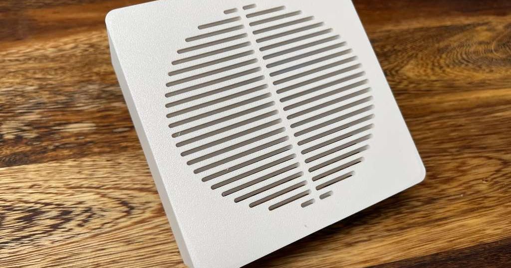 Door Chime Cover with space for the Netatmo Video Doorbell box by