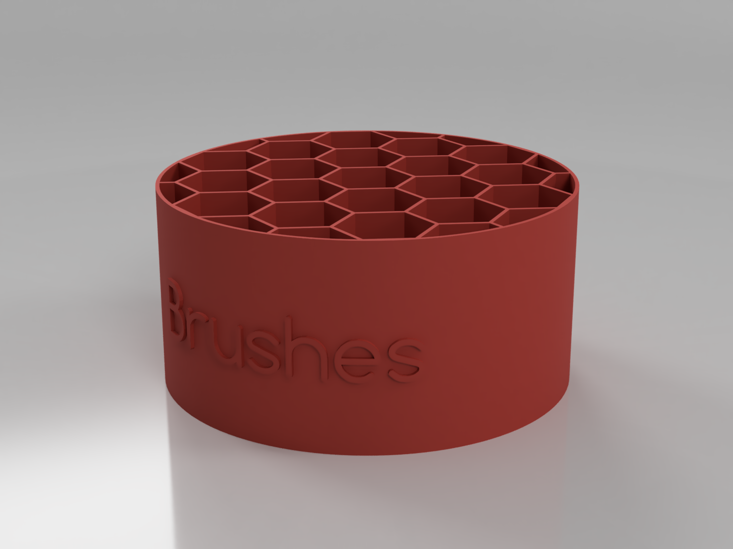 Brushes cup by n3kx Download free STL model