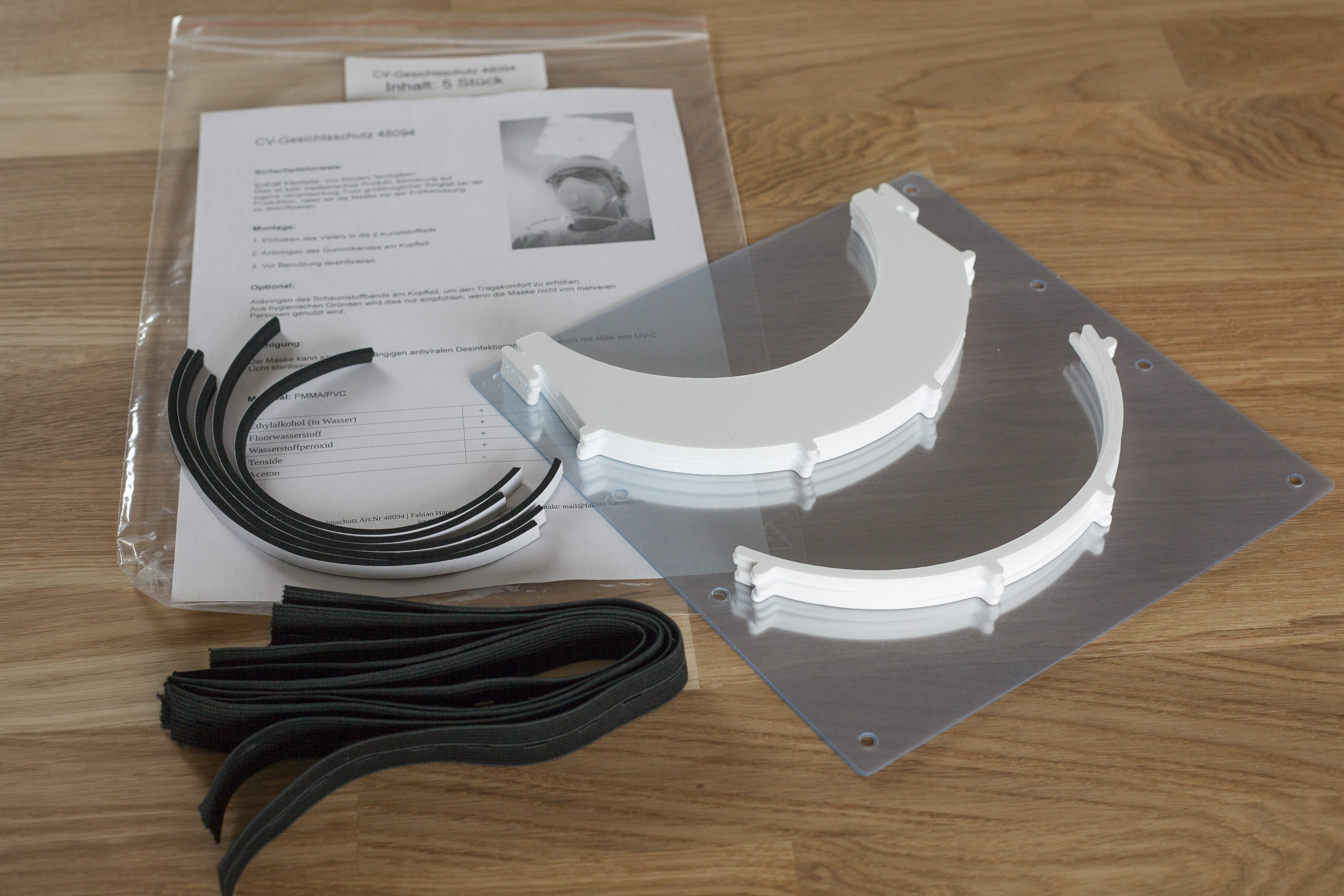 Lasercut Faceshield — thumbnail 2