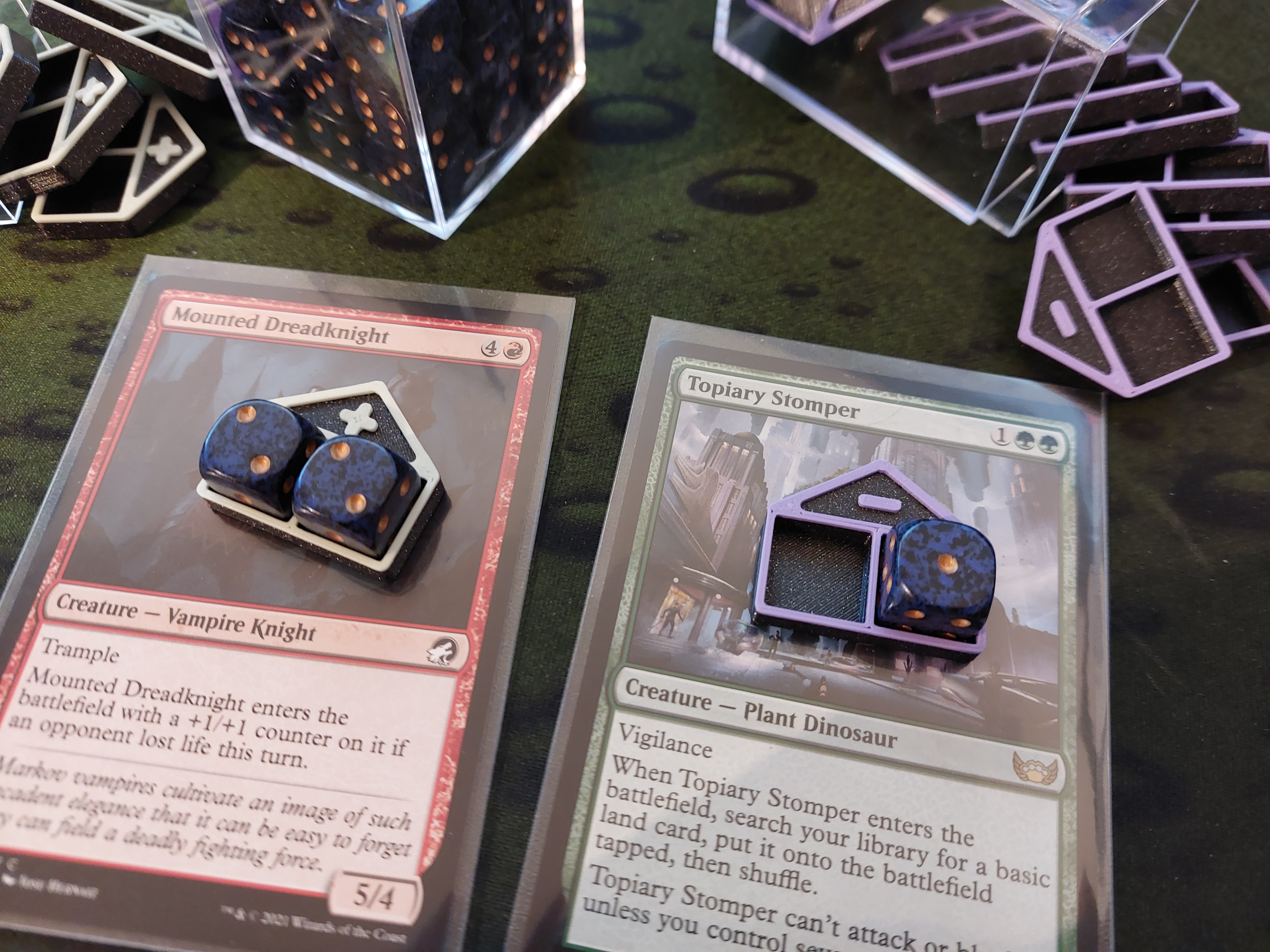 MTG creature counters - 12mm dice