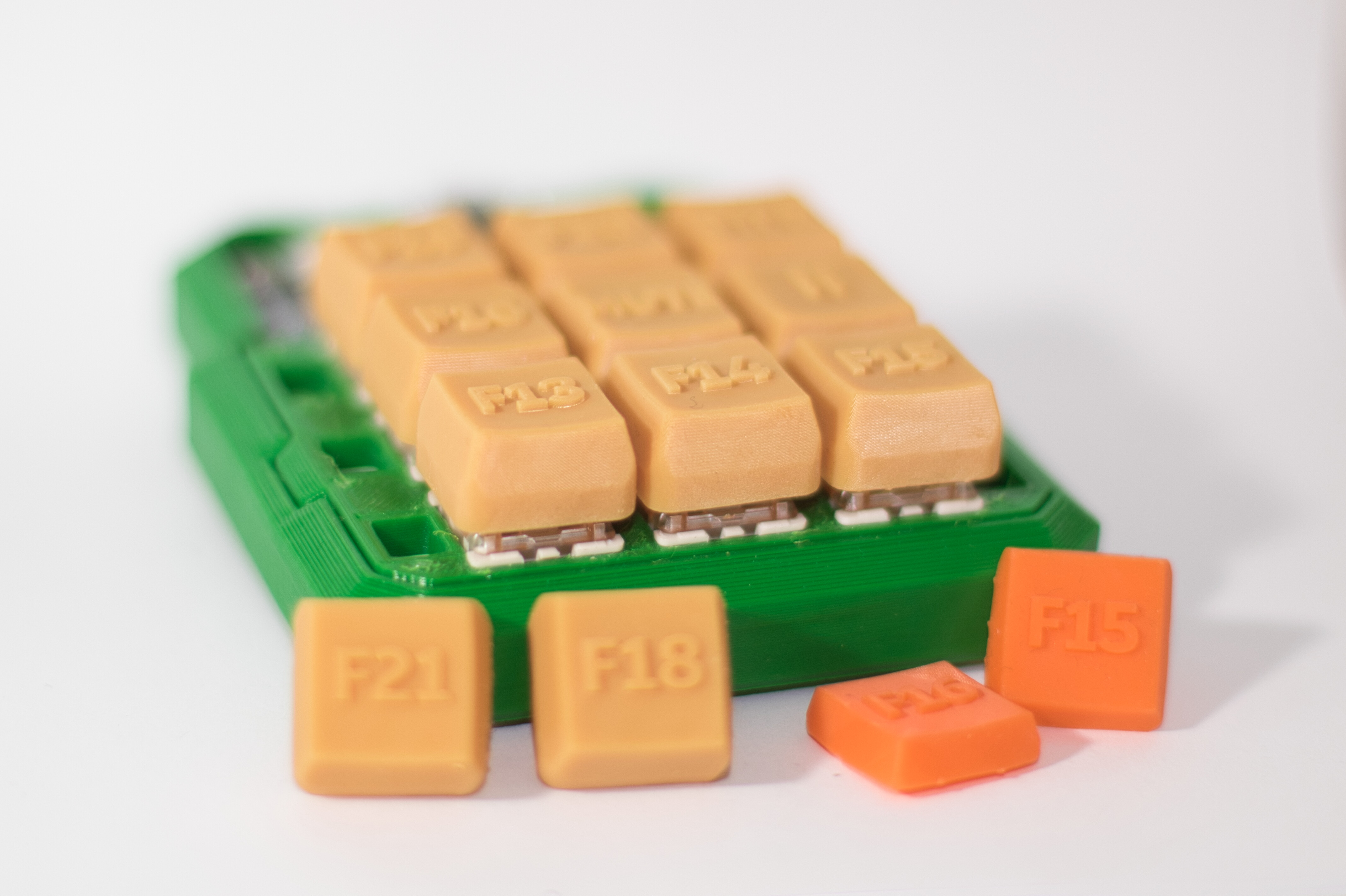 Cherry MX macro keyboard keycaps