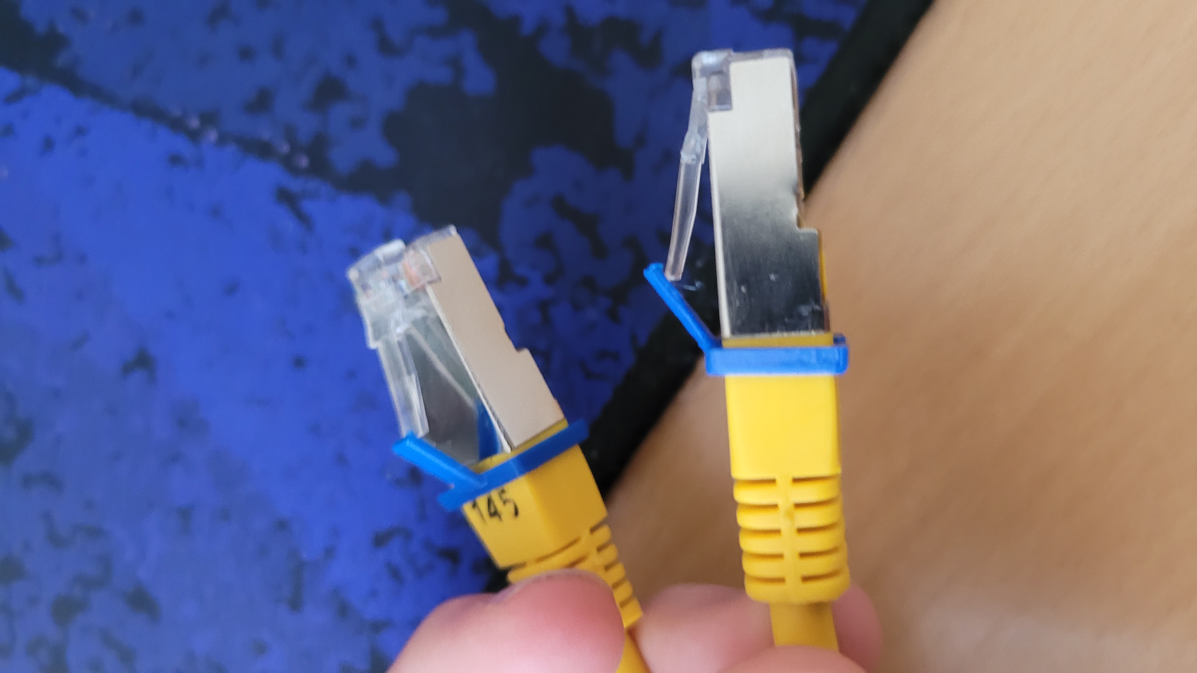 Network cable clip saver