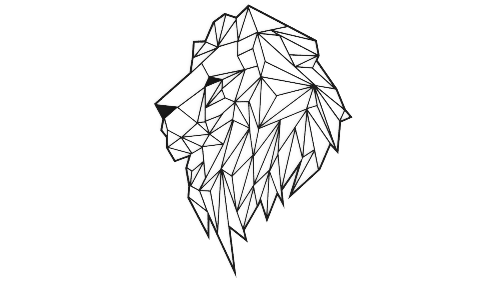 Lion on the wall
