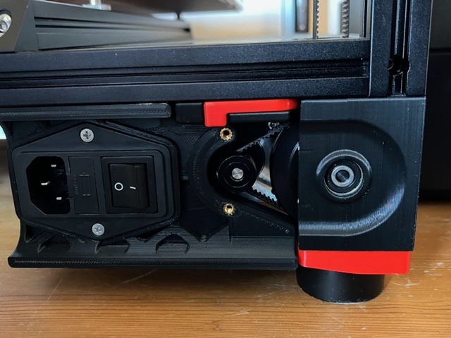 Filtered IEC inlet skirt for Voron 2.4R2