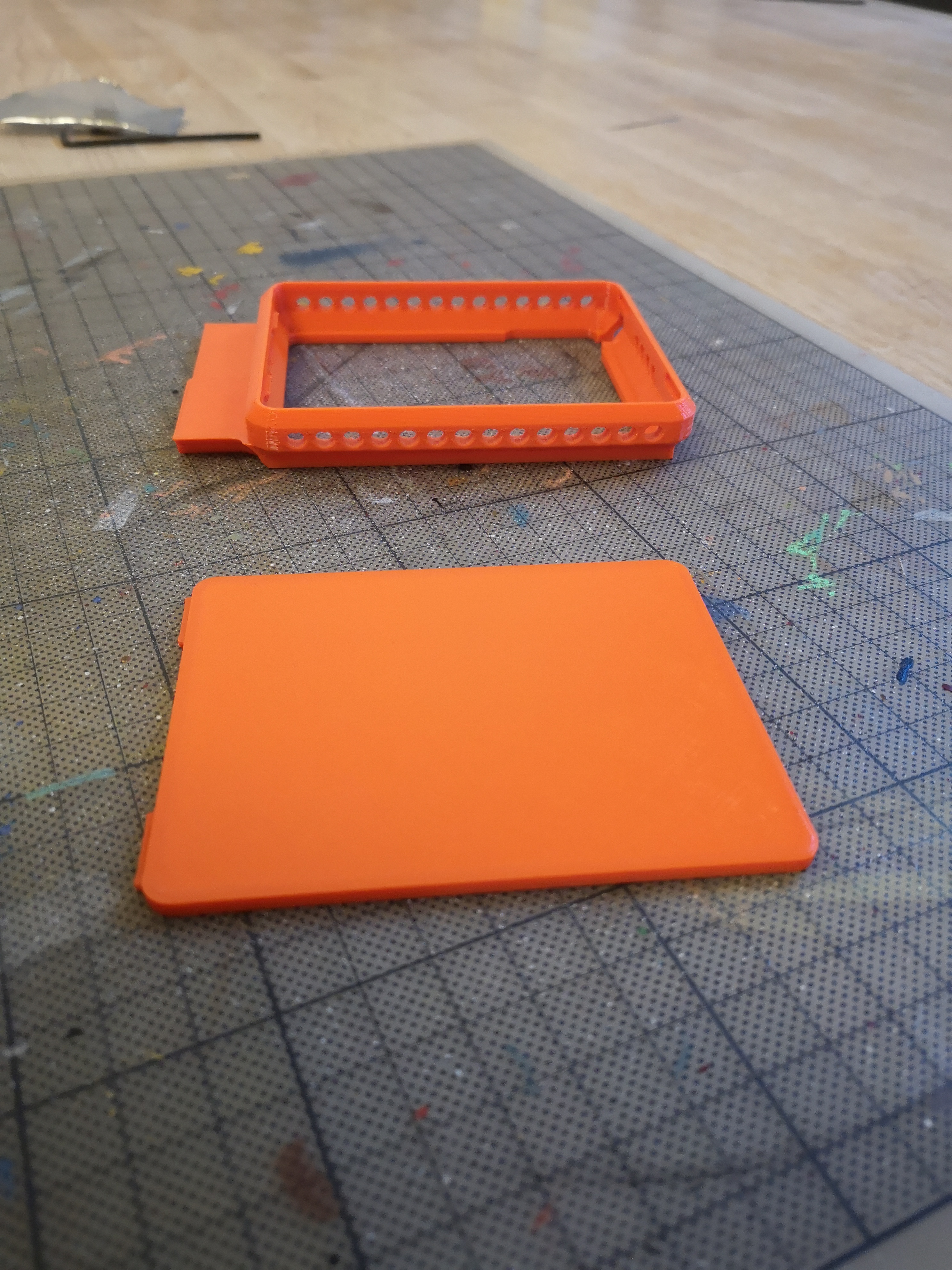 Miniatura 3 do modelo 3D Prusa MINI | Electronics Box Lid