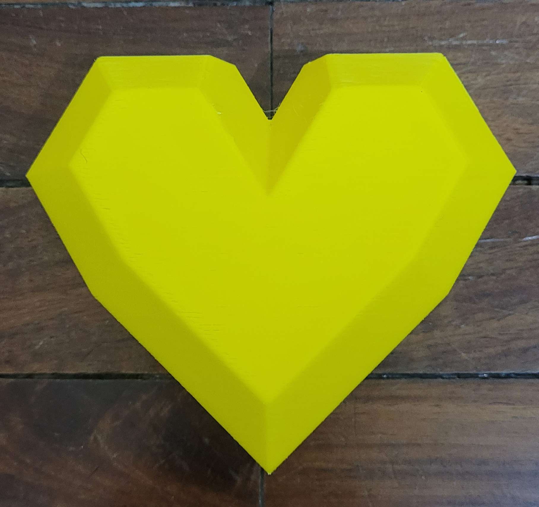 Hidden Message Low Poly Heart — miniatura 2