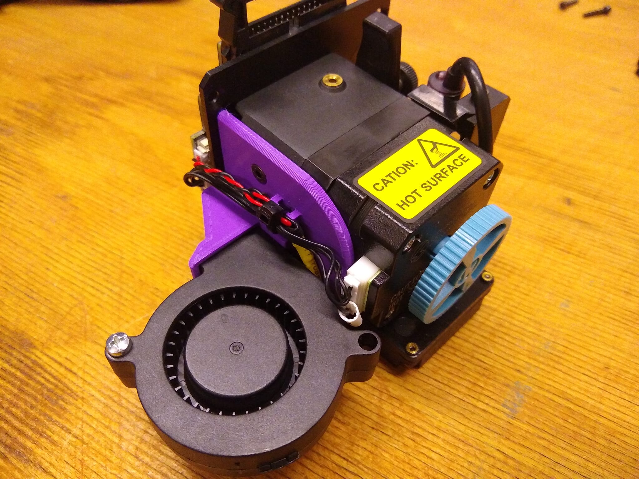 Fanmount heatsink 5015 SovolSV06 heatcreep fix