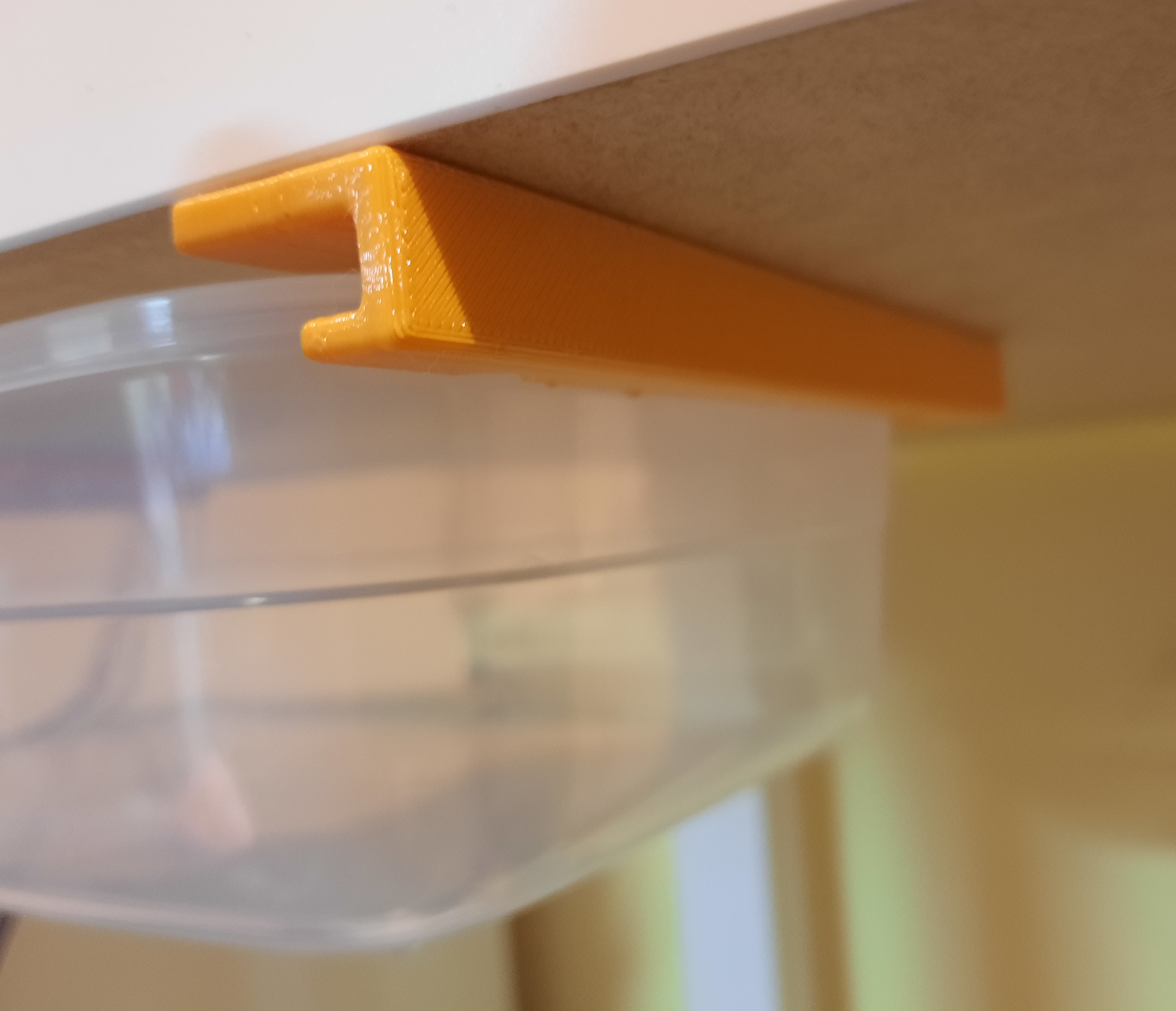 Rails for plastic boxes IKEA 365+